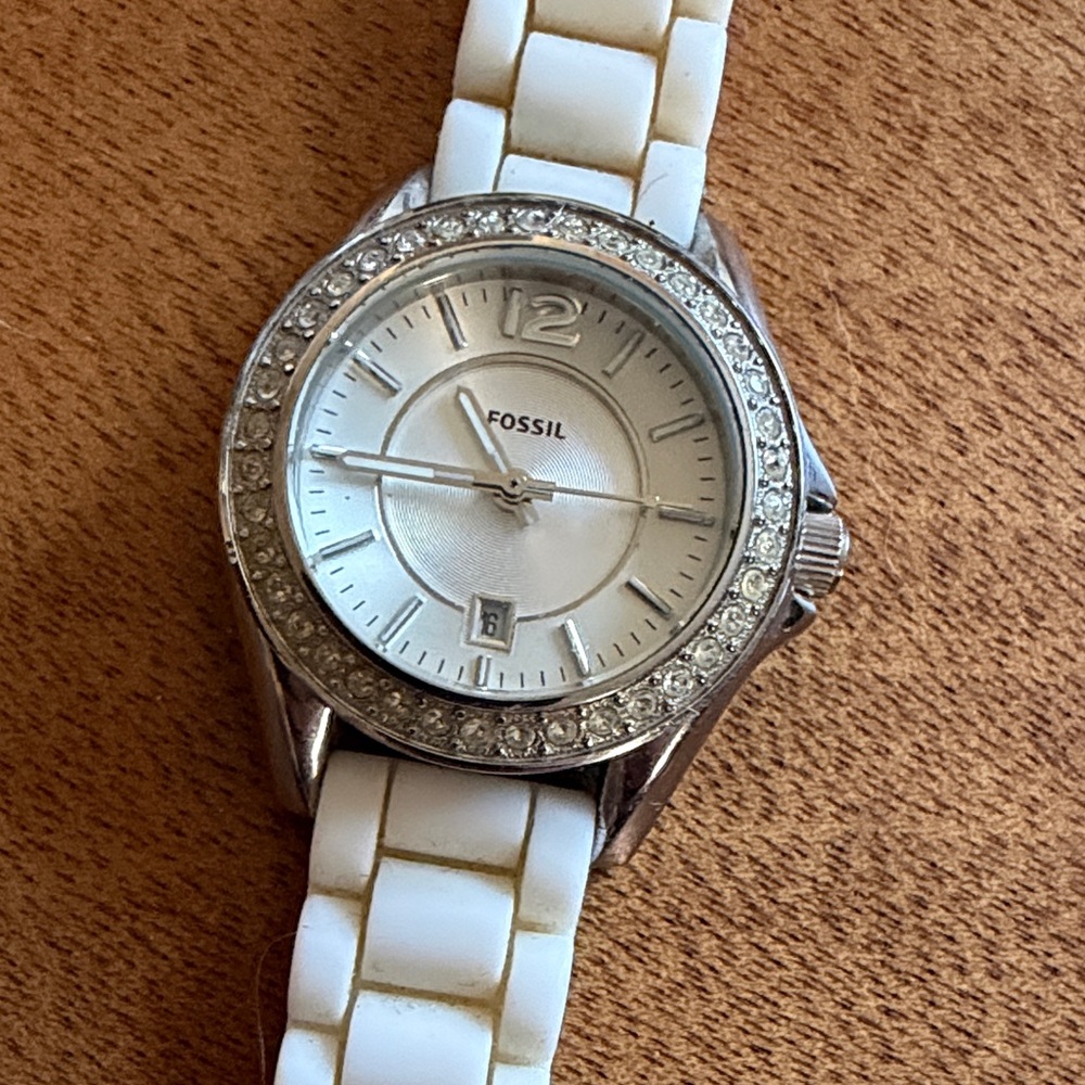Fossil Riley Silicone Watch